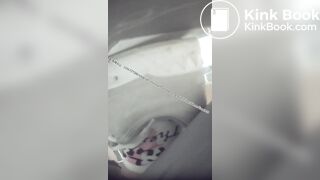 Beautiful women pooping in the toilet 5