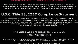 Hardcore Foot Sex  - Kirsten Price - Play With My Feet HQ 720p