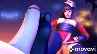 league of legends footjob