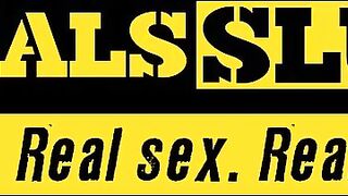 PASCALS SLUTS - Blonde UK slut gets her hair pulled and pussy fucked hard