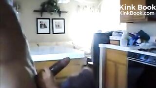 Bailey June deepthroat gagging on black cock