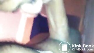 sum guy deepthroat his gf to puke