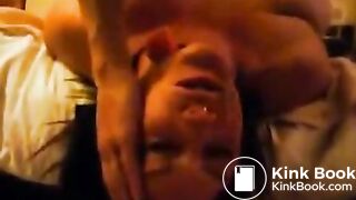 chubby amatuer puking punishment