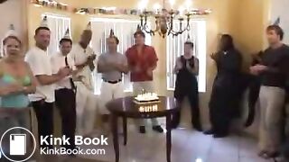 Blonde Slut Gangbang Bukkake