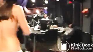 Cat fight then blow chunks