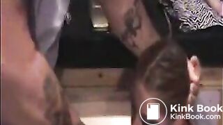 Antonia gag puke edit #1