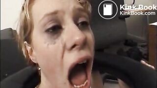 Katelyn, Shy human toilet, Degrading Face Fucking