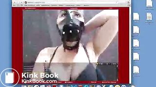Cam Whore Puking with Mask