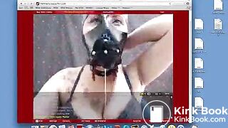 Cam Whore Puking with Mask