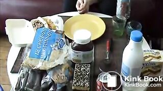 Bulimia Vomit and Food Poisoning - Bulimic Puke mp4