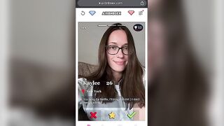 Dating App Girl Facialized