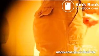 Drunk girl pee poop  and puke in public toilet