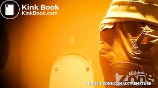 Drunk girl pee poop  and puke in public toilet