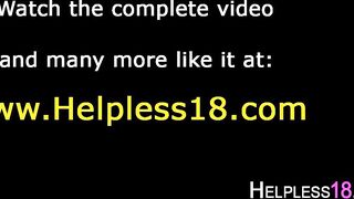 Bdsm teen gets toyed hard