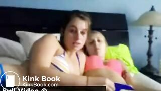 2 or more teen friends on webcam