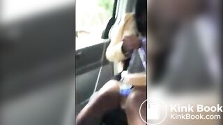 Car Puking Girl Vomit Puke Vomiting Sick Gagging