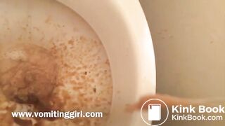 Me vomiting