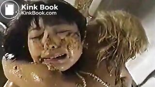 Inter racial lesbian vomit humiliation