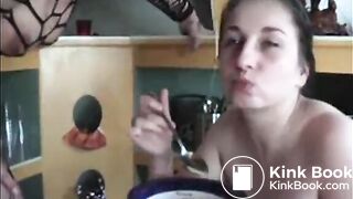 lesbian puke - Scat + Piss + Puke
