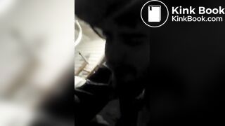 Man Pisses in Bowl of Puke and Drinks It