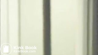 hot brunette puking in public restroom