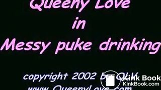 Queeny throats herself