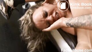 Worthless blonde MILF Mallory Taylor destroyed