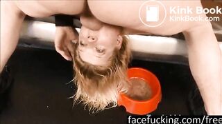 (new) Brianna Starss throat wrecked at face fuckin