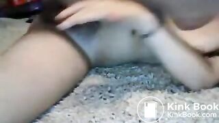 webcam-teen fuck meat and a brush pt 2