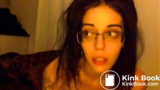 Auto puke pouring out of mouth