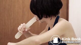 JustbeLust-Gag-on-dildo-part2wmv