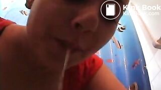 Bulimia Vomit and Food Poisoning - Lexi make herself puking ) mp4