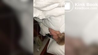 Snoring white bitch fucked