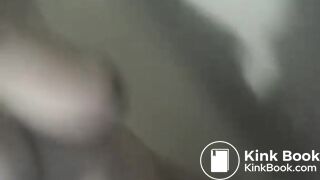 Cam Slave pukes and drinks piss