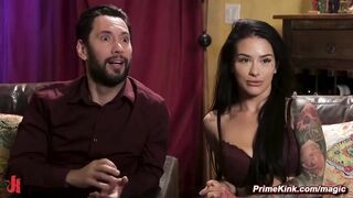 Girlfriend bound in woods and anal fucked at home (Tommy Pistol, Katrina Jade)