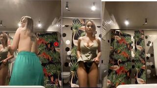 mv473 ** 3 cam girls in lavatory same place and time