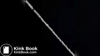 Beautiful women vomiting in the toilet