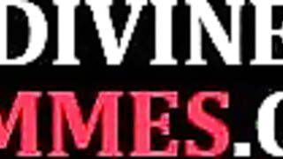 DIVINE BITCHES - Perverted MILF domina teases trapped male in bondages