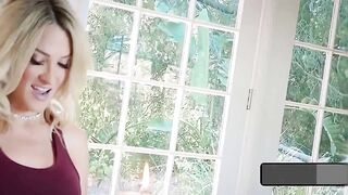 Big Boobs Blonde Milf Enjoys The Company Of Young Stud After Her Husband Bails On Her Again1