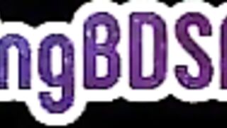 KINK UNIVERSITY - BDSM tattoo babe whipped and pussyfucked after deepthroating