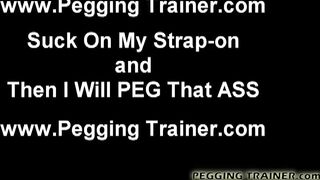 Surrender your white ass to me and my strapon