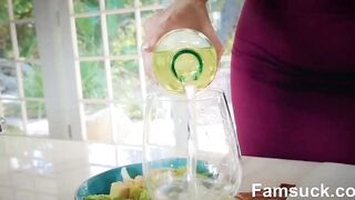 Fucking My Horny Stepmother After A Romantic Date