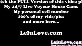 Girl washing a big fresh cumshot out of her hair (Lelu Love, Into My)
