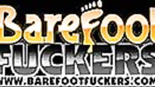 BARE FOOT FUCKERS - Lisa Kolensnikova Foot Fetish Play