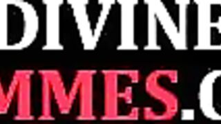 DIVINE BITCHES - Femdom lingerie MILF strapon pegging bondage maleslave