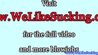 Blowjob blonde girlfriend facialized