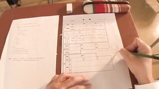 Japanese Teacher Rimjob and fucking