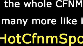 Cfnm babe sucks and tugs