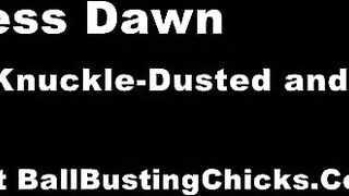 Caned Dustle and kicked