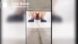 Beautiful women pooping in the toilet 42